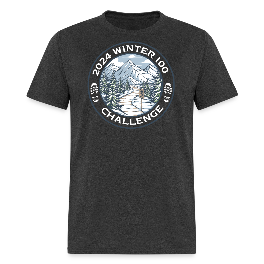 Winter 100  Challenge Registration - heather black