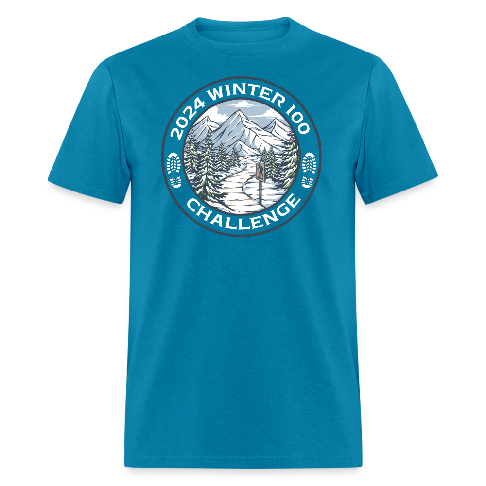 Winter 100  Challenge Registration - turquoise